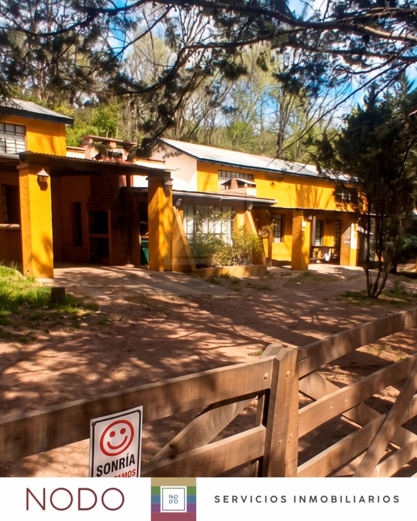 1225 12 Complejo de cabañas a 2 cuadras del Río Los Reartes / 1225